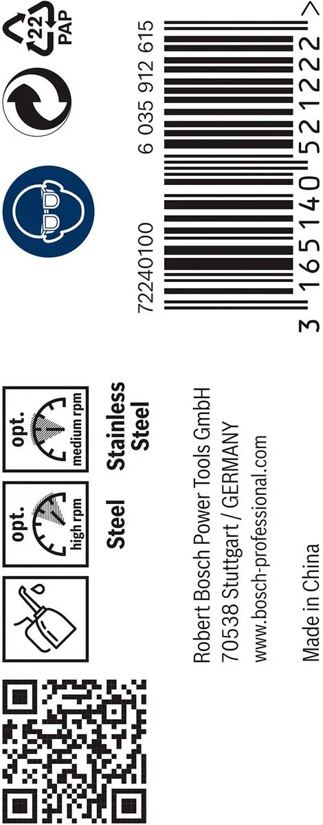 Bosch Professional ST. LINE 5,2mm HSS-CO Boor - 10 Stuks