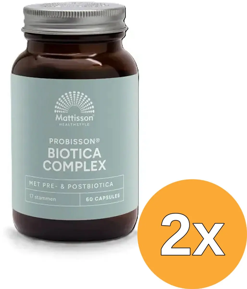 2x Mattisson Probisson Biotica Complex (60 capsules)