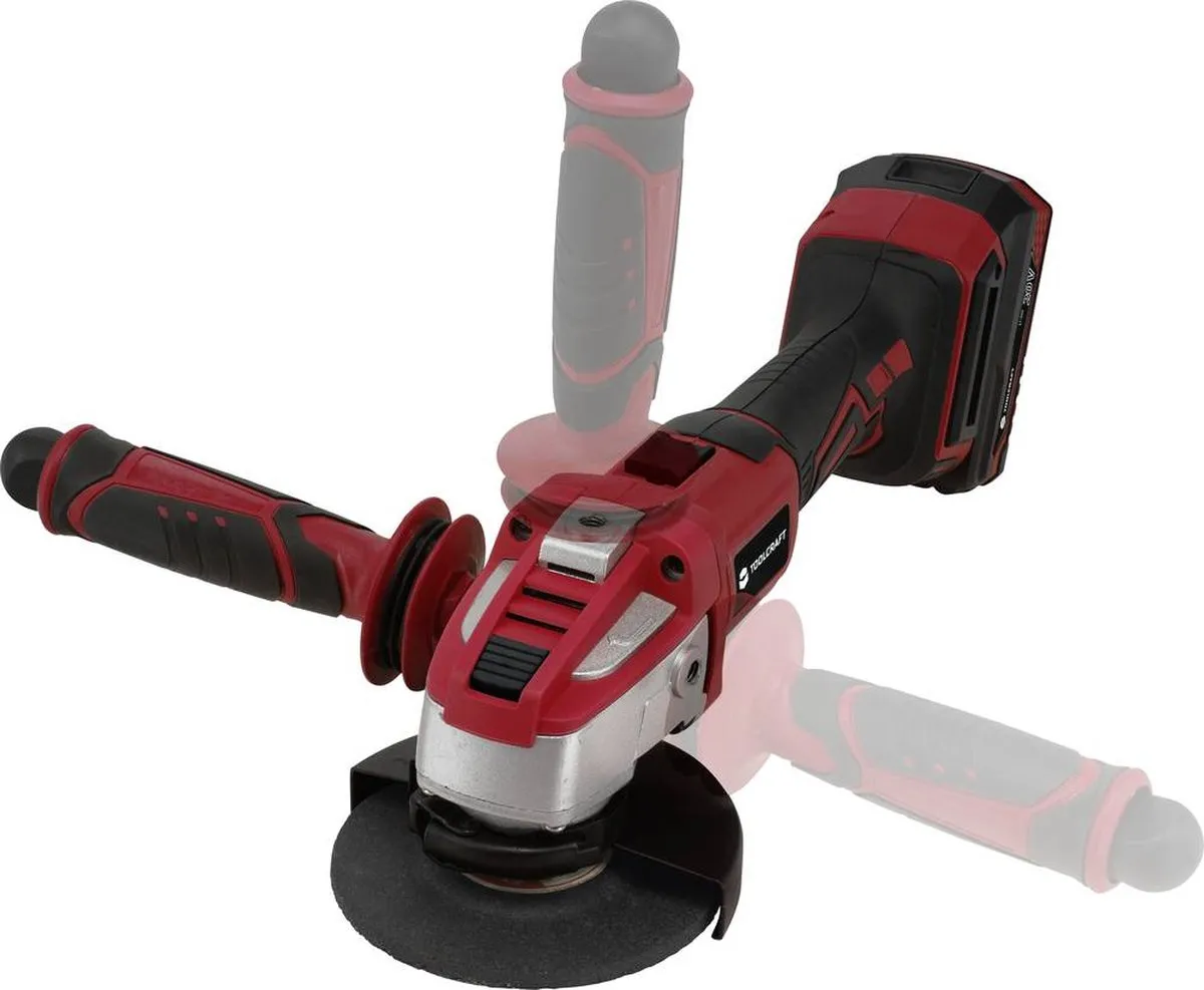 TOOLCRAFT WSS-100 Haakse Accuslijper 20V - Metaal