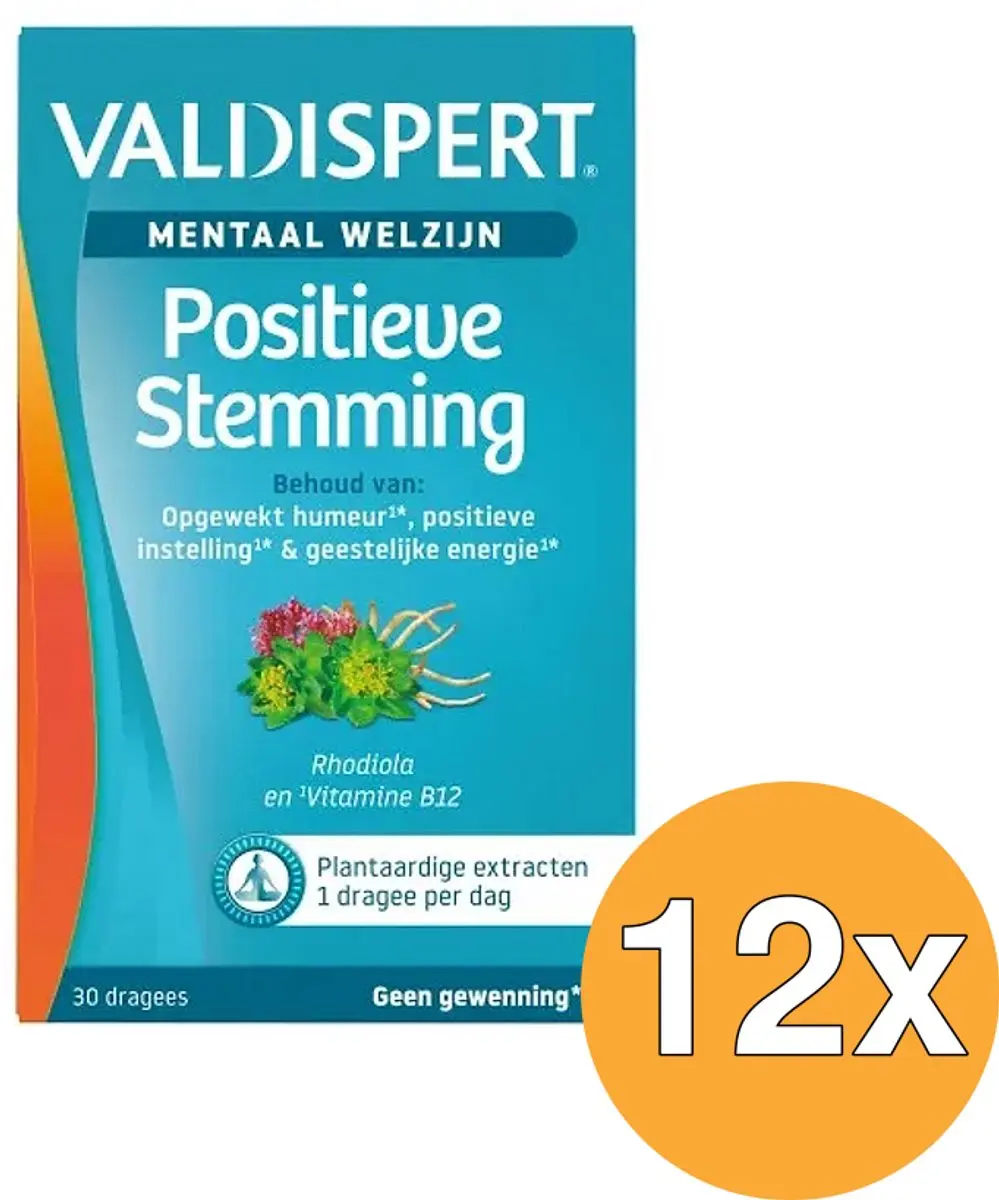 12x Valdispert Positieve Stemming (30 dragrees)