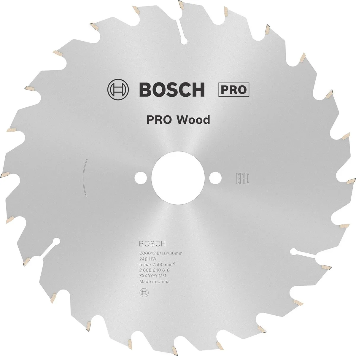 Bosch Professional Cirkelzaagblad Optiline 200x30x2,8mm