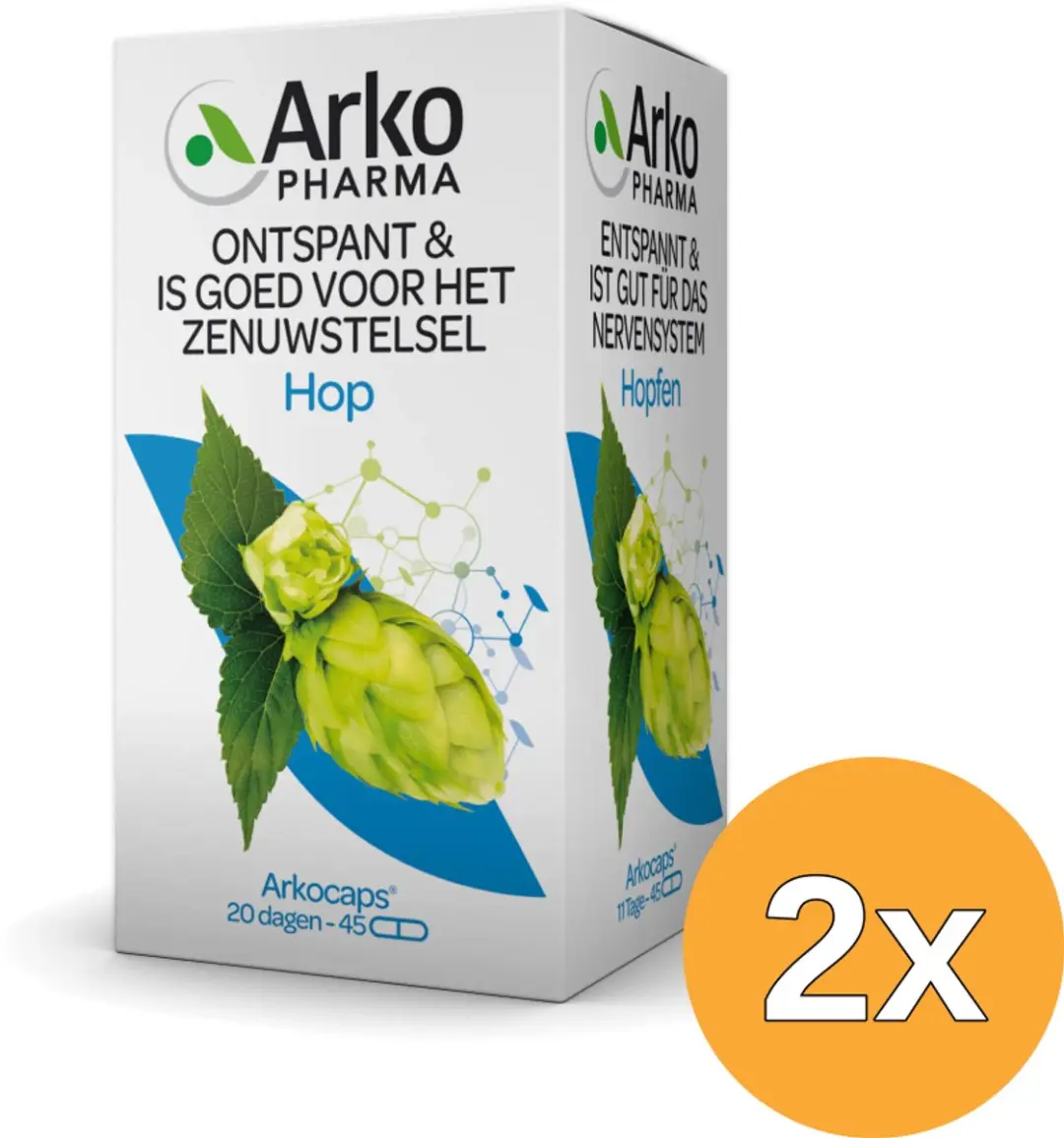 2x Arkocaps Hop (45 Capsules)