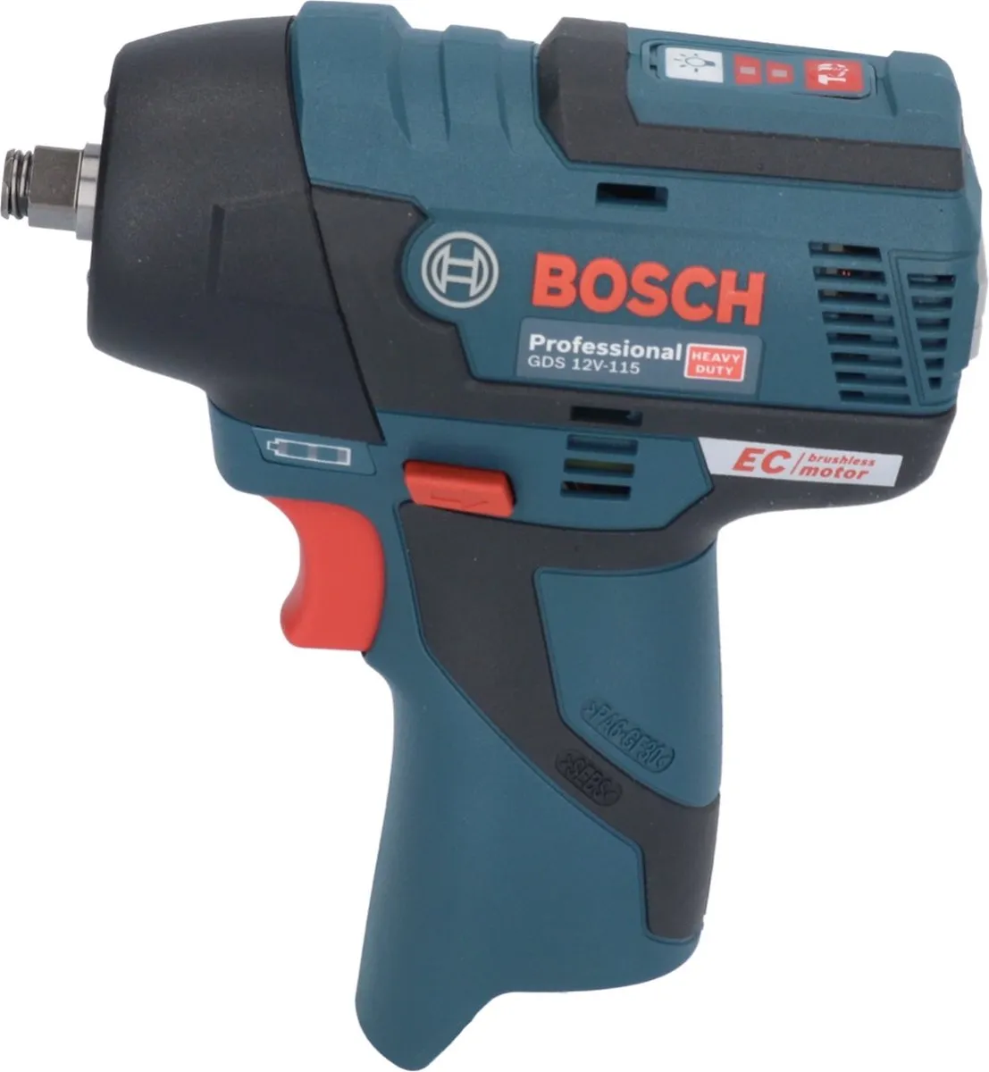 Bosch Professional GDS 12V-115 Accu Slagmoeraanzetter - 3100 Slagen/min - L-Boxx