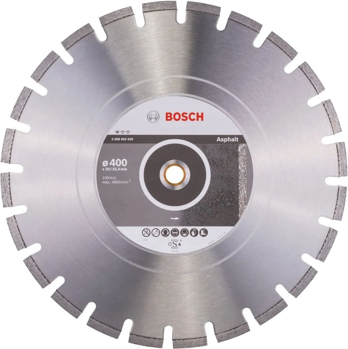 Bosch Professional Diamantschijf Best for Asphalt 400x25.4x12mm