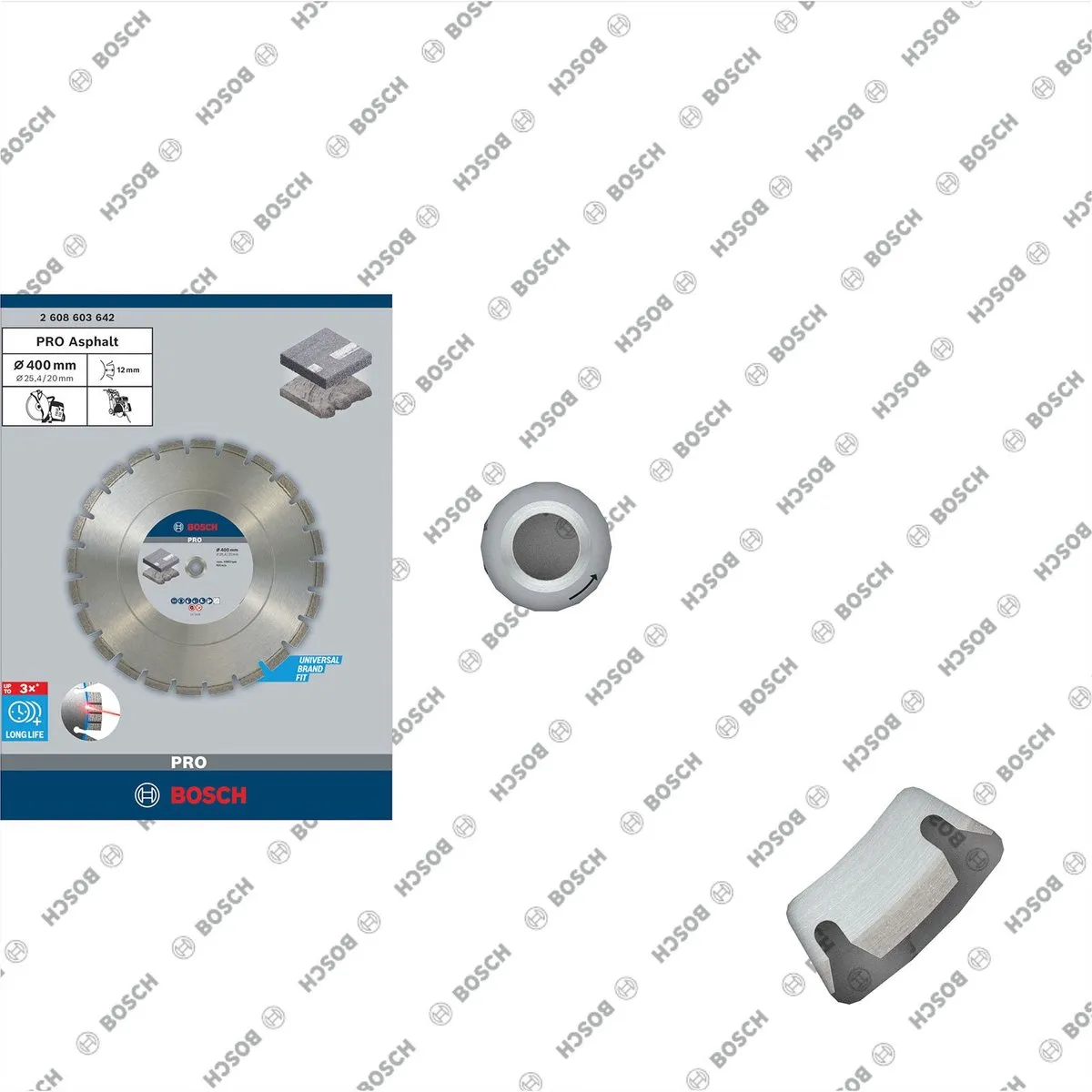 Bosch Professional Diamantschijf Best for Asphalt 400x25.4x12mm