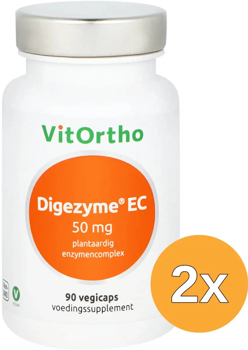 2x Vitortho Digezyme Ec (90 vega capsules)