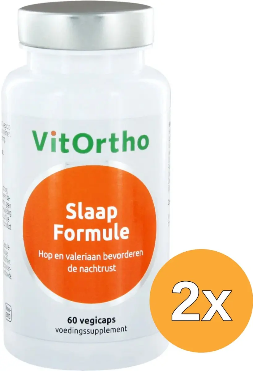2x Vitortho Slaap 4 In 1 (60 vega capsules)