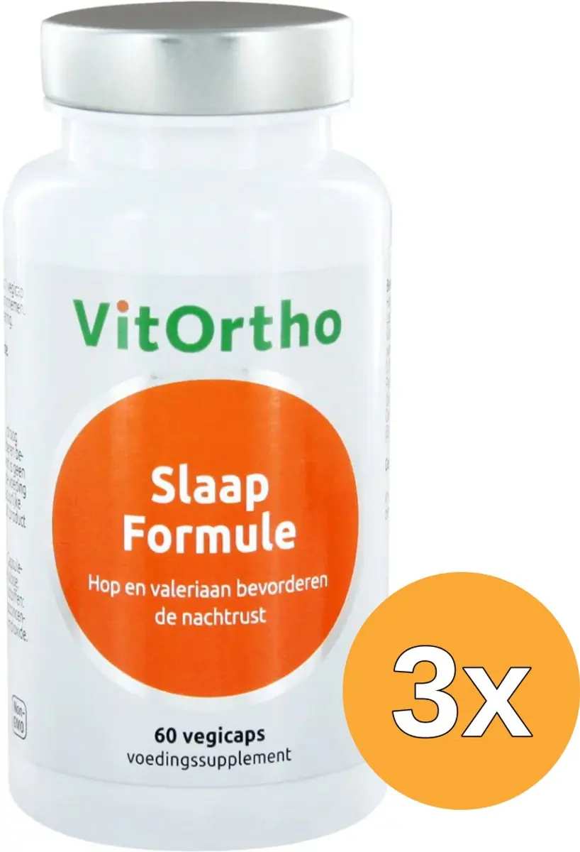 3x Vitortho Slaap 4 In 1 (60 vega capsules)