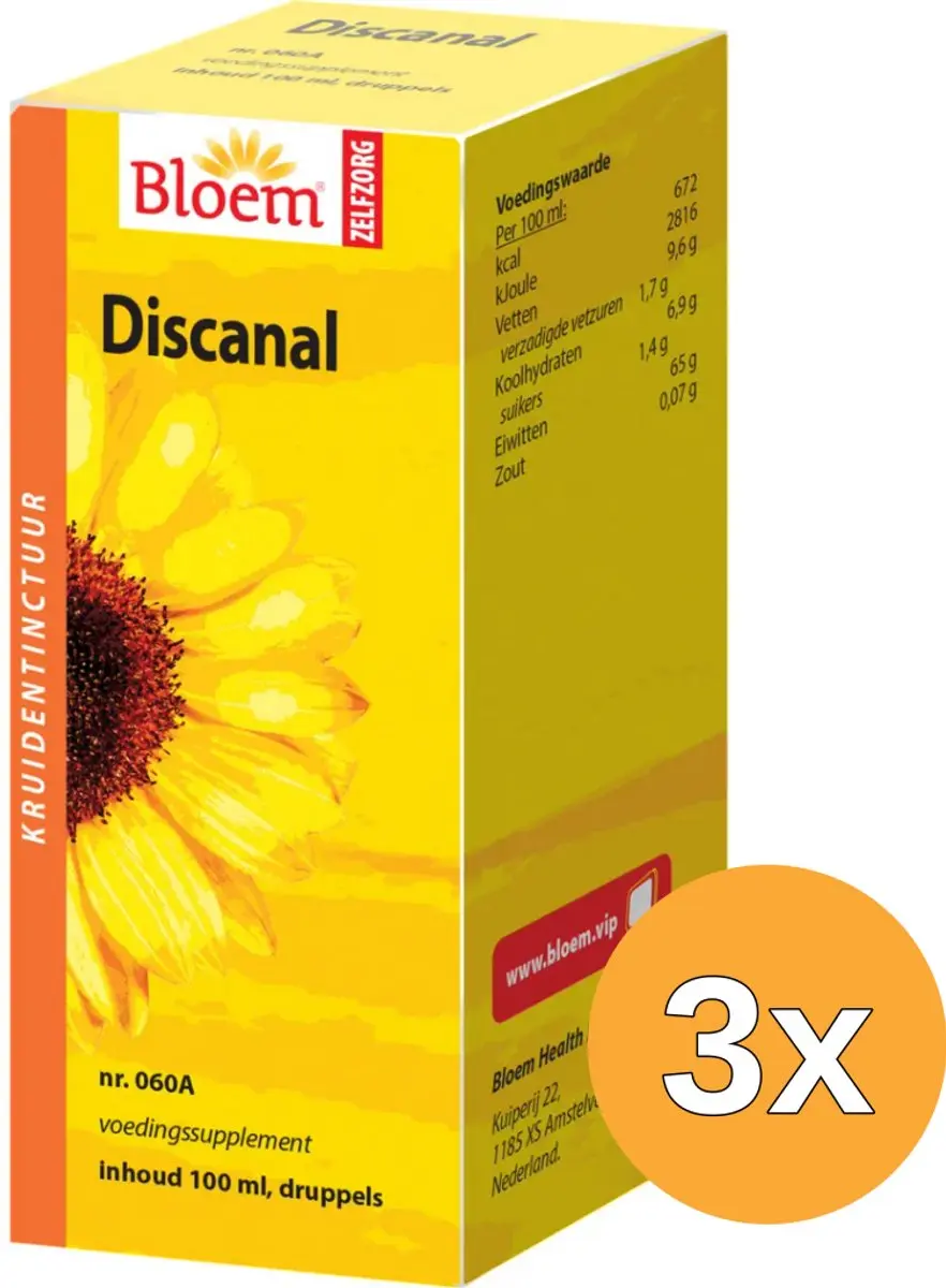 3x Bloem Discanal (100 ml)