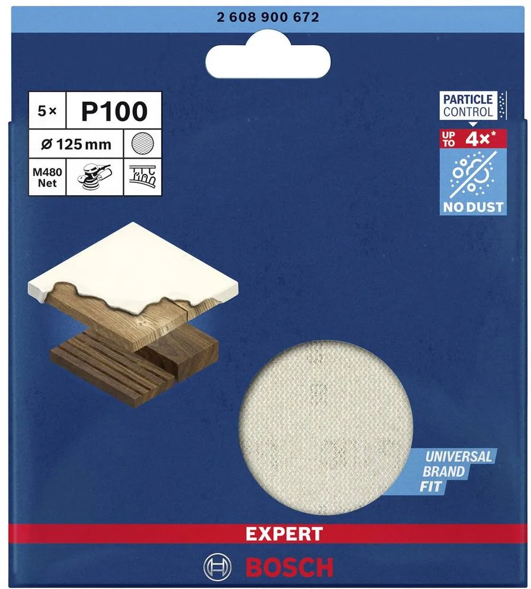 Bosch Professional M480 Schuurnet 125mm