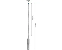 Bosch Professional EXPERT SDS plus-7X Hamerboor 5x150mm - 20 Stuks - afbeelding 6 van 6