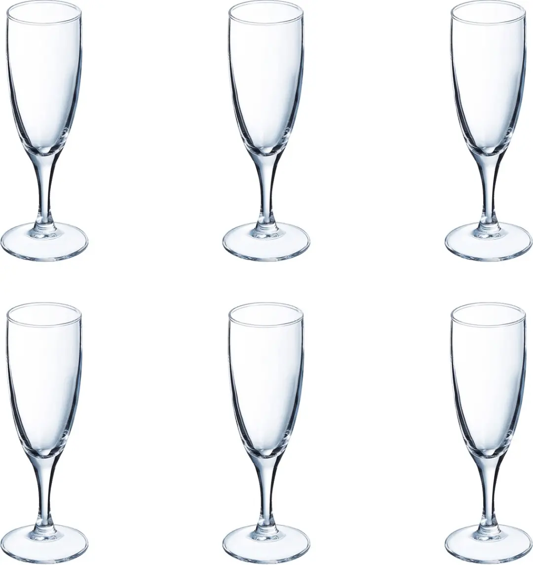 Arcoroc Elegance Champagneflutes 10cl - Set van 12