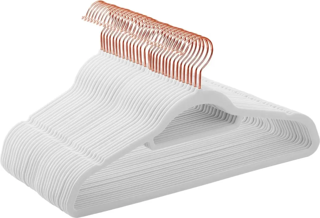 Songmics Fluwelen Kledinghanger Set 30 Stuks