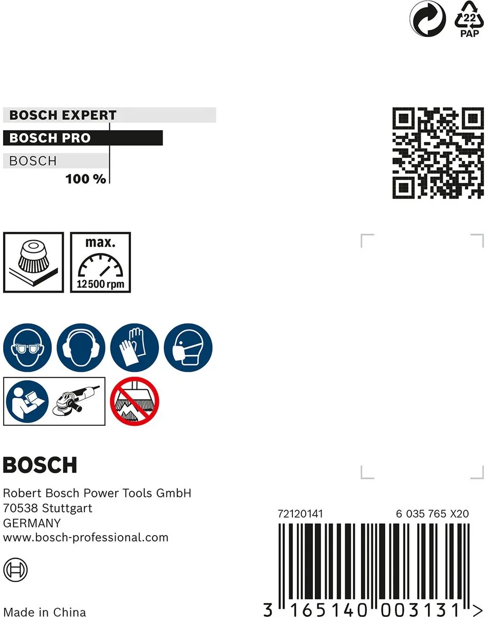 Bosch Professional M14 Komstlbortel 70 G - 1 Stuk