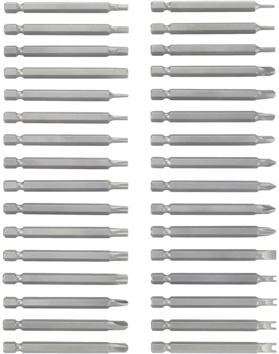 TOOLCRAFT TO-7865856 Bitset 32-delig - Metaal