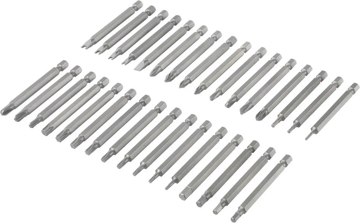TOOLCRAFT TO-7865856 Bitset 32-delig - Metaal