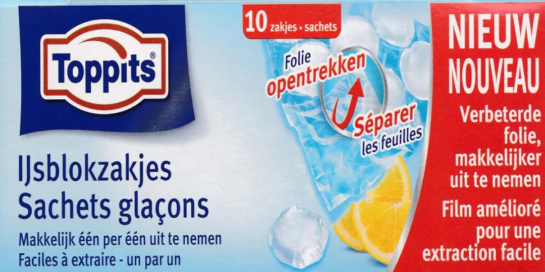Toppits ijsblokzakjes