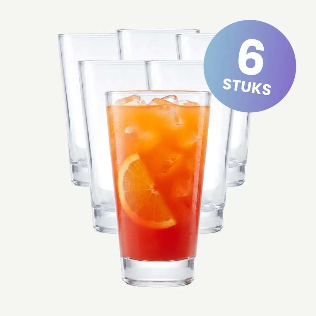 Onis York Longdrinkglazen 36cl - Set van 6