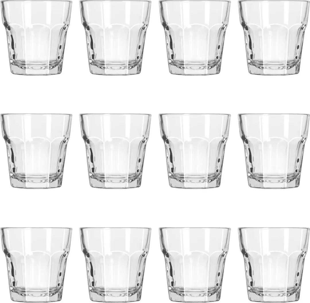 Onis Titan Tumblers 20cl - Set van 12 - Transparant