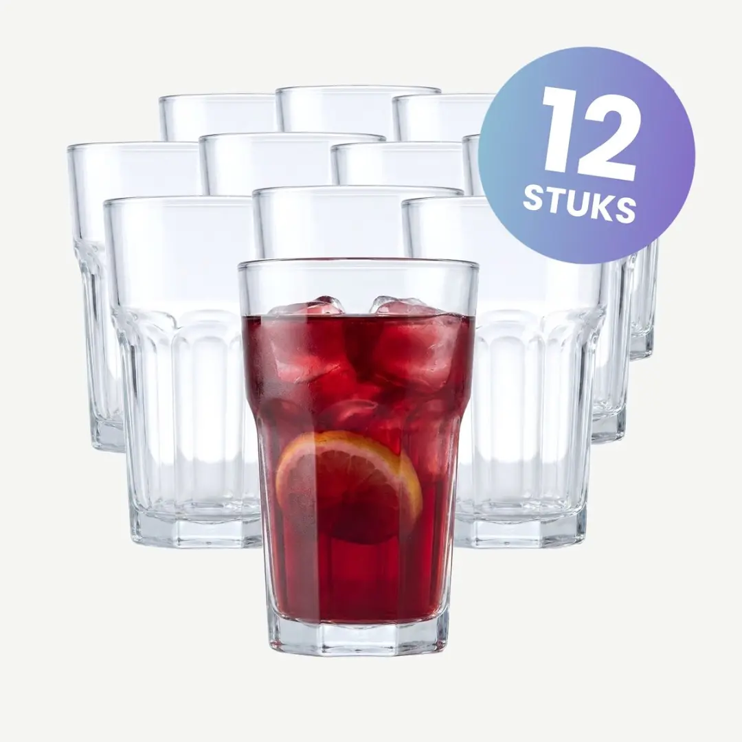 Libbey Onis Titan Longdrinkglazen 29cl - Set van 12 - afbeelding 6 van 6