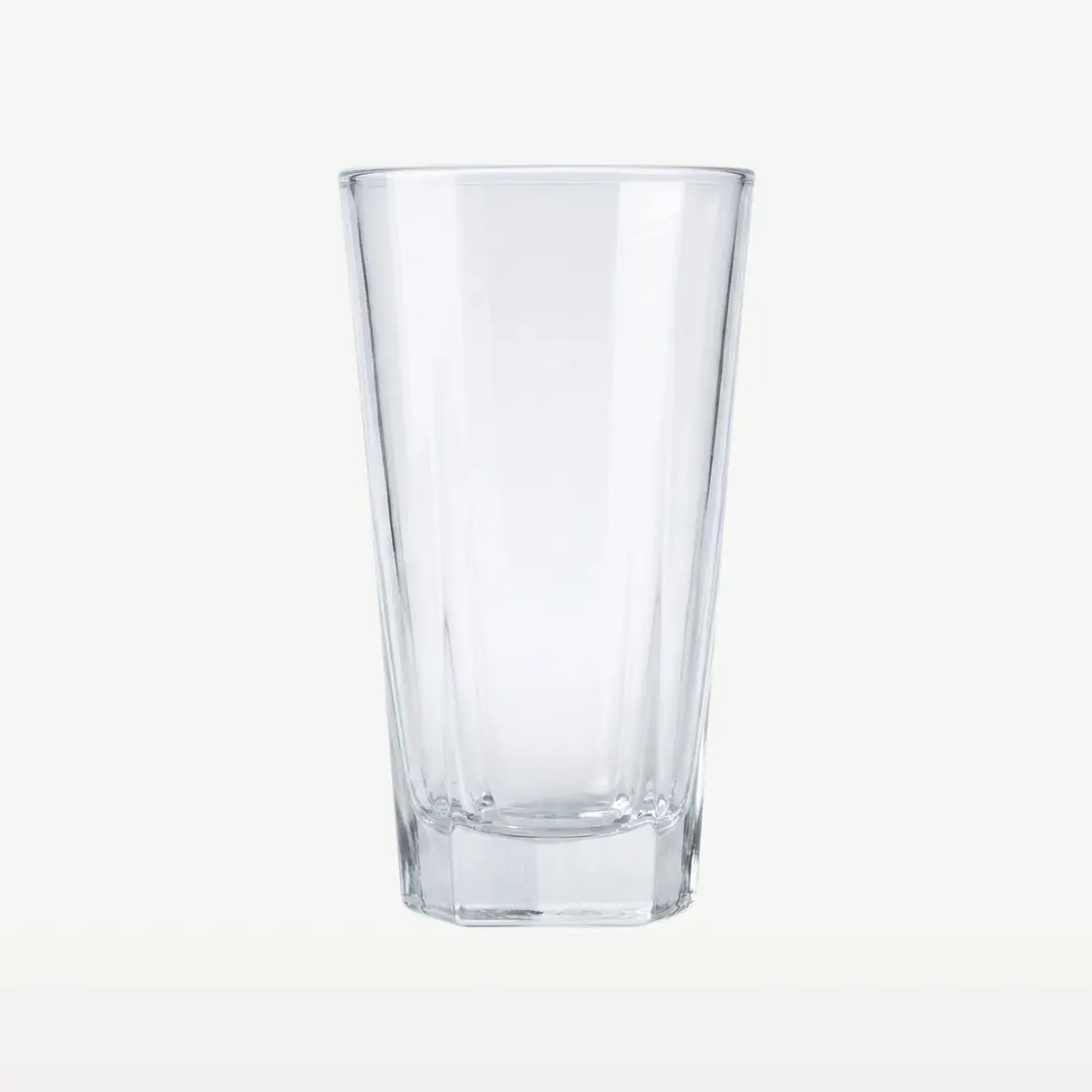 Onis Pentagon Longdrinkglazen 29cl - Set van 12 - Transparant