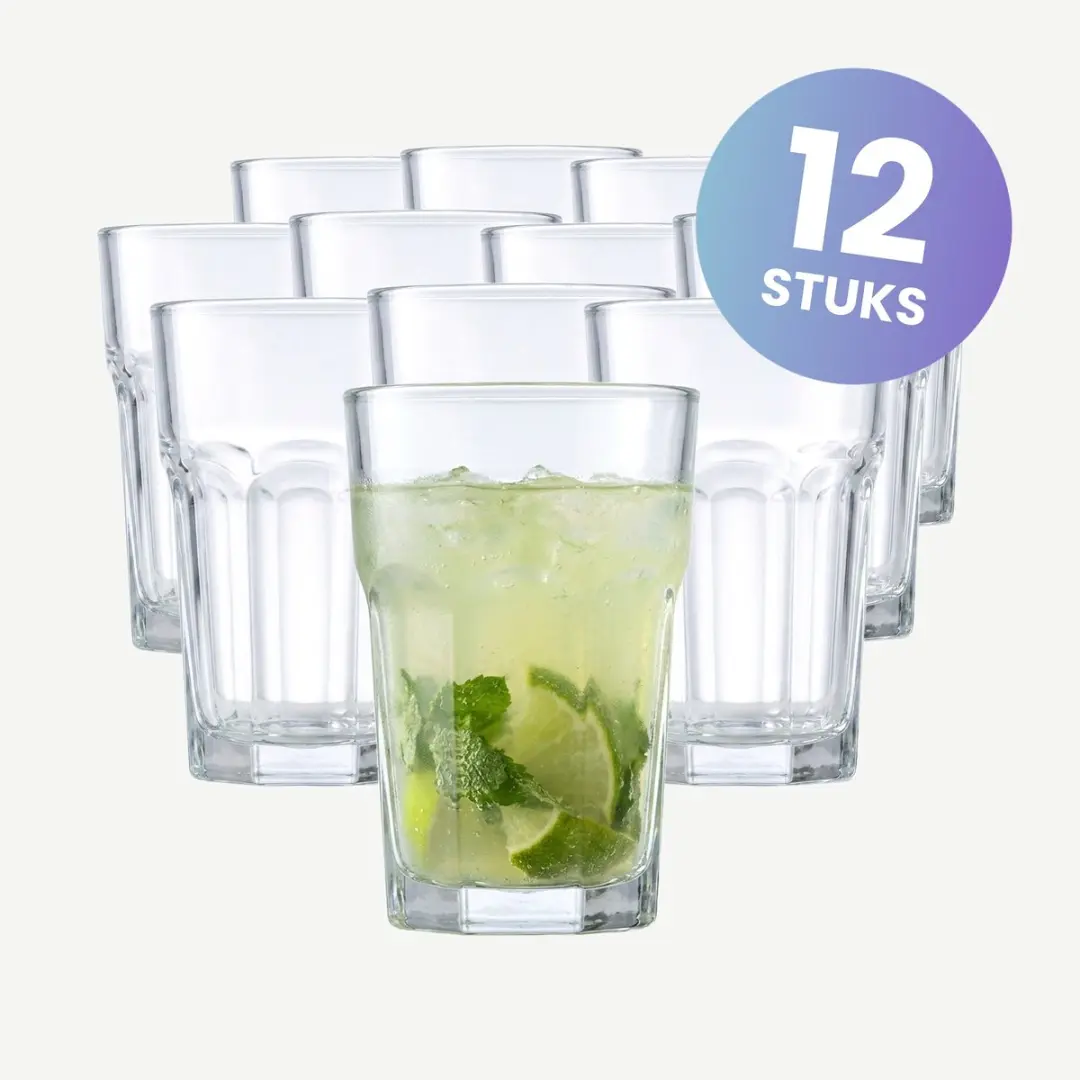 Libbey Onis Titan Longdrinkglazen 35cl - Set van 12 - afbeelding 2 van 6