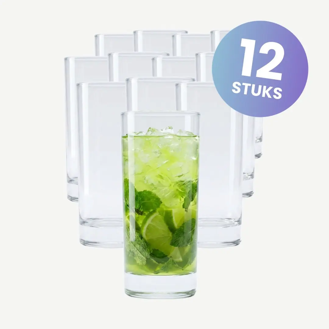 Onis Manhattan Longdrinkglazen 22cl - Set van 12