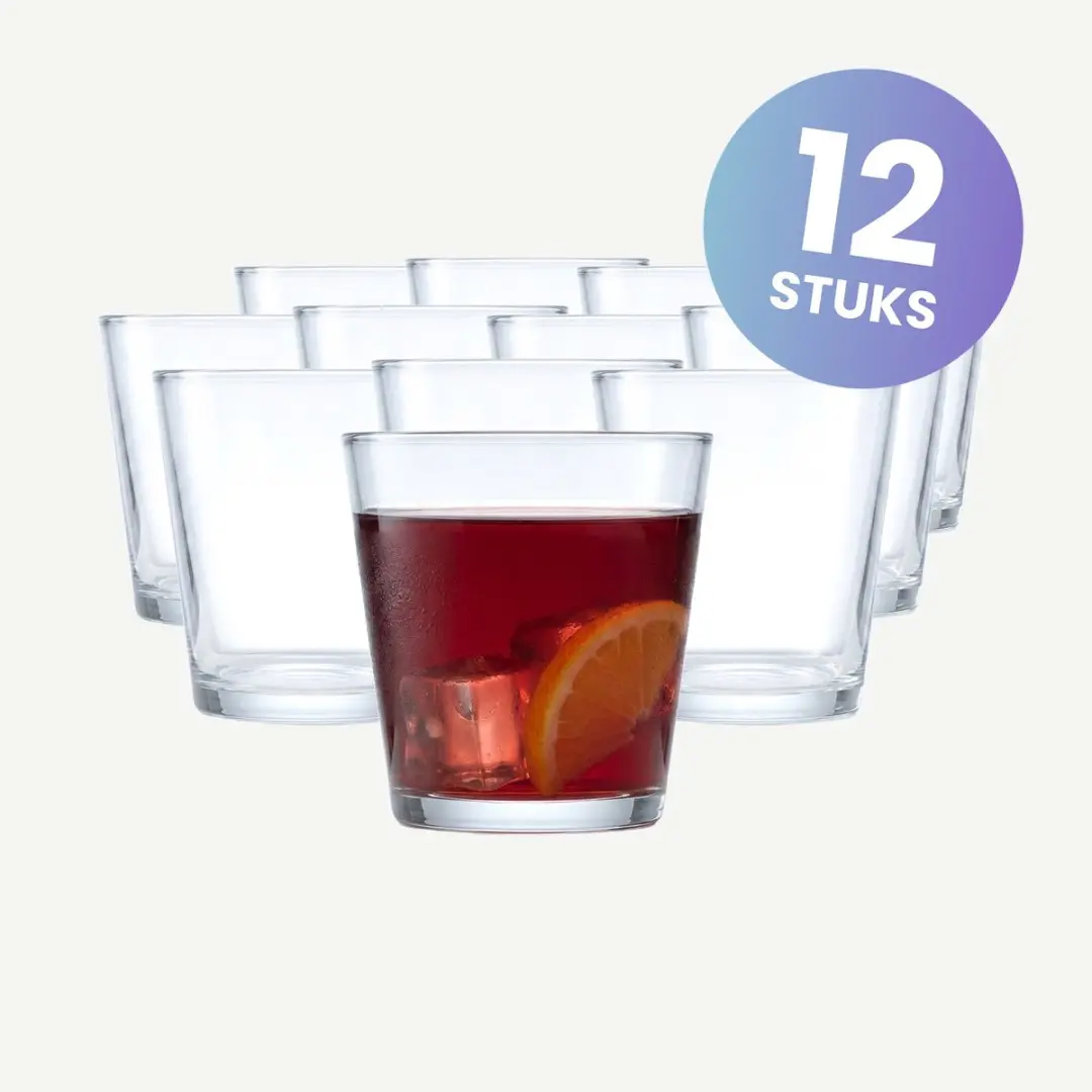 Onis Endeavor Tumbler 11cl - Transparant - 12 Stuks