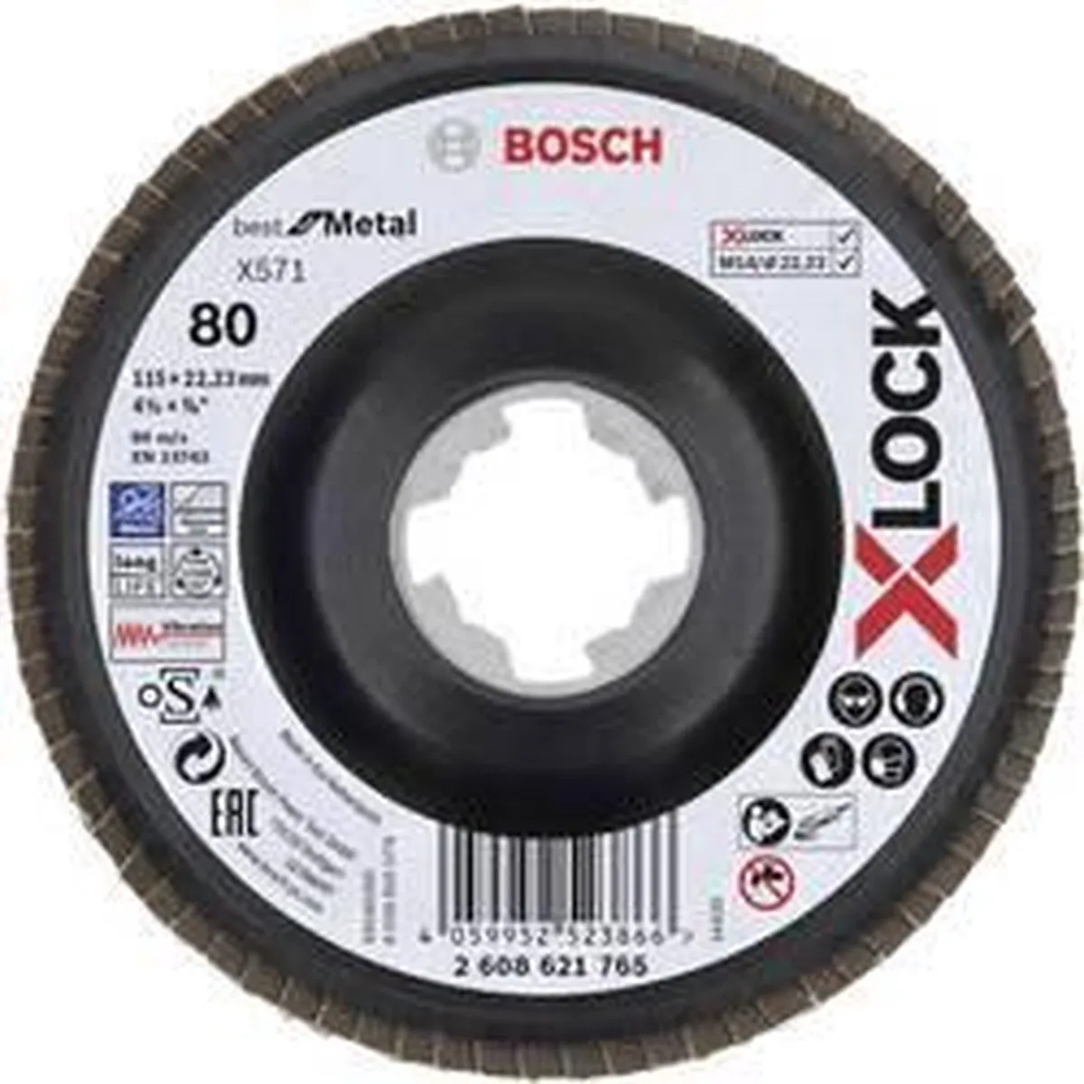 Bosch Professional PRO X571 X-Lock Lamellenschijf 115mm