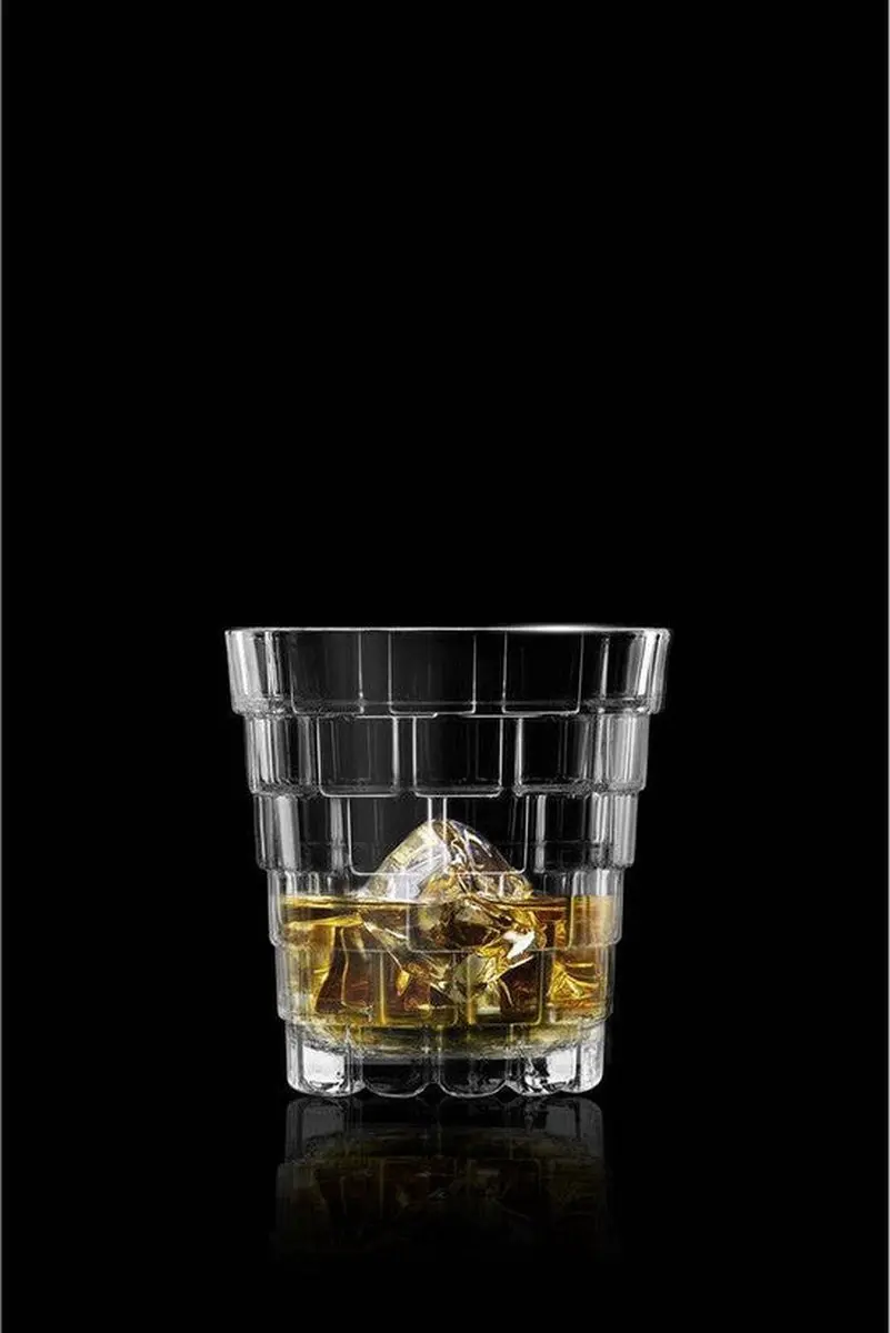 RCR Stack Tumblers 32cl - Set van 6 Stuks - Transparant