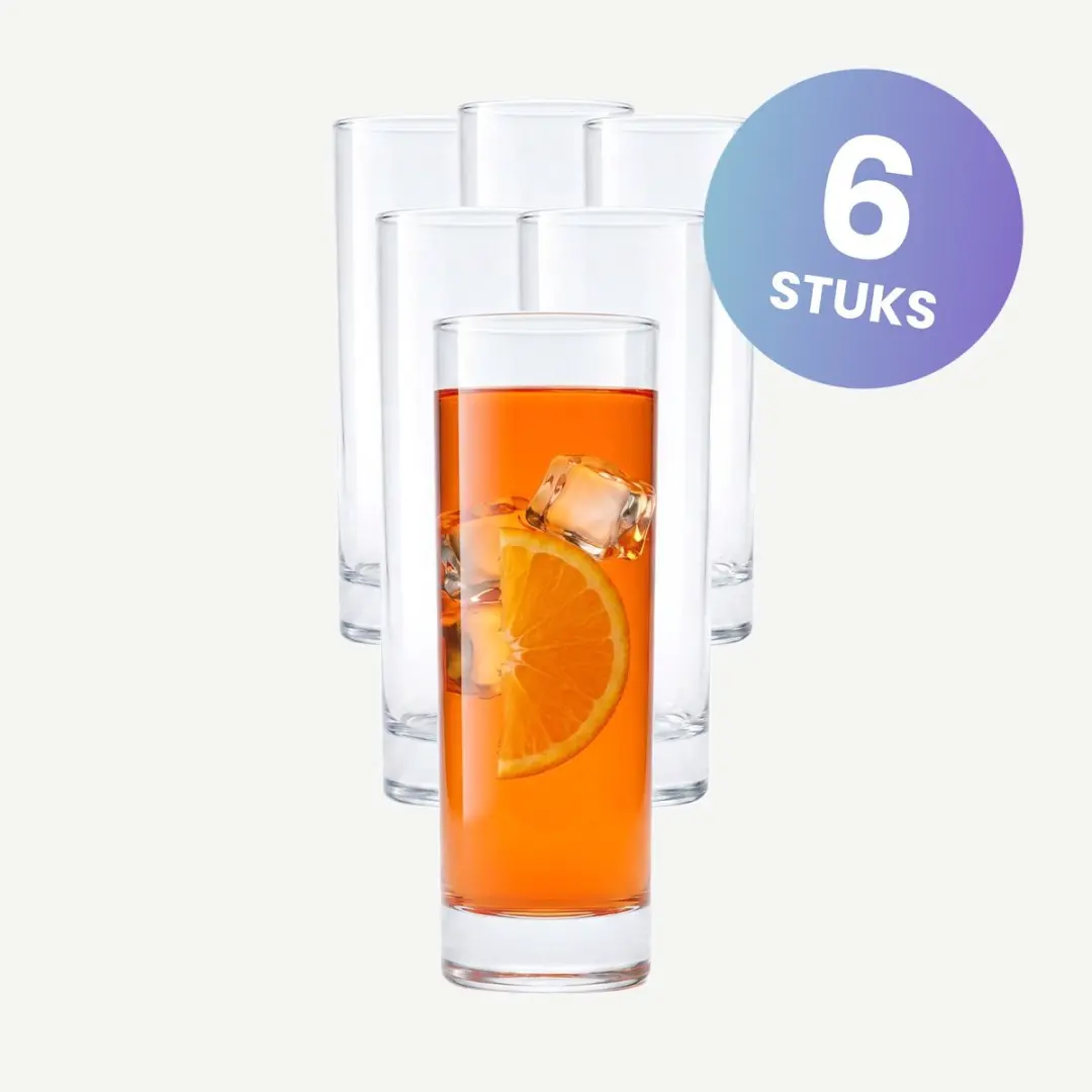 Bormioli Rocco Gina Longdrinkglas 21,5cl - 6 Stuks