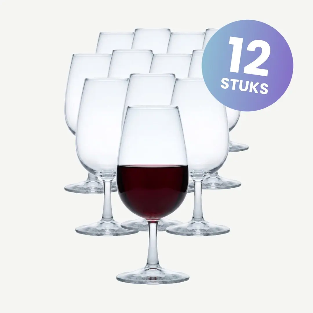 Pasabahce Proefglas 20cl - Set van 12 - Transparant