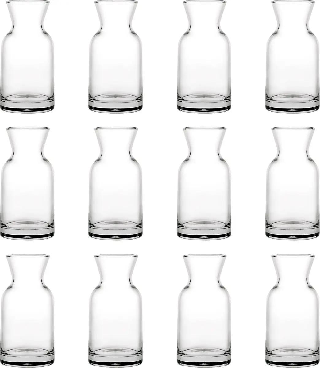 Pasabahce Village Mini Glazen Karaf & Rietje Set - 195ml - 6 Stuks - afbeelding 5 van 6