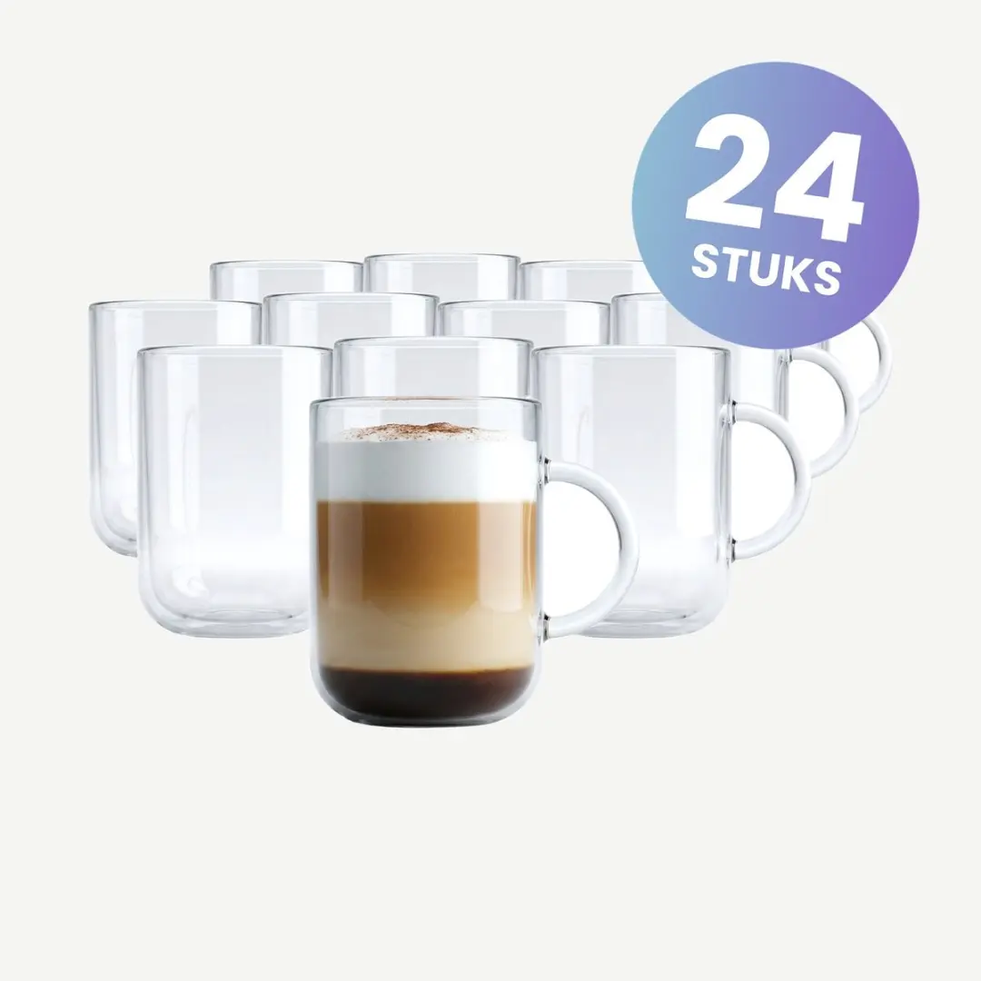 Pasabahce Theeglas Iconic 33cl - 12 Stuks - Transparant