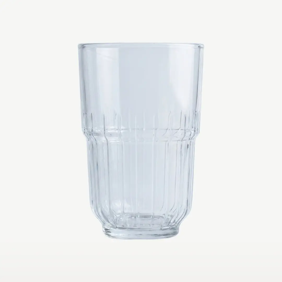 Onis Linq Longdrinkglazen 414ml - Set van 12 - Grijs