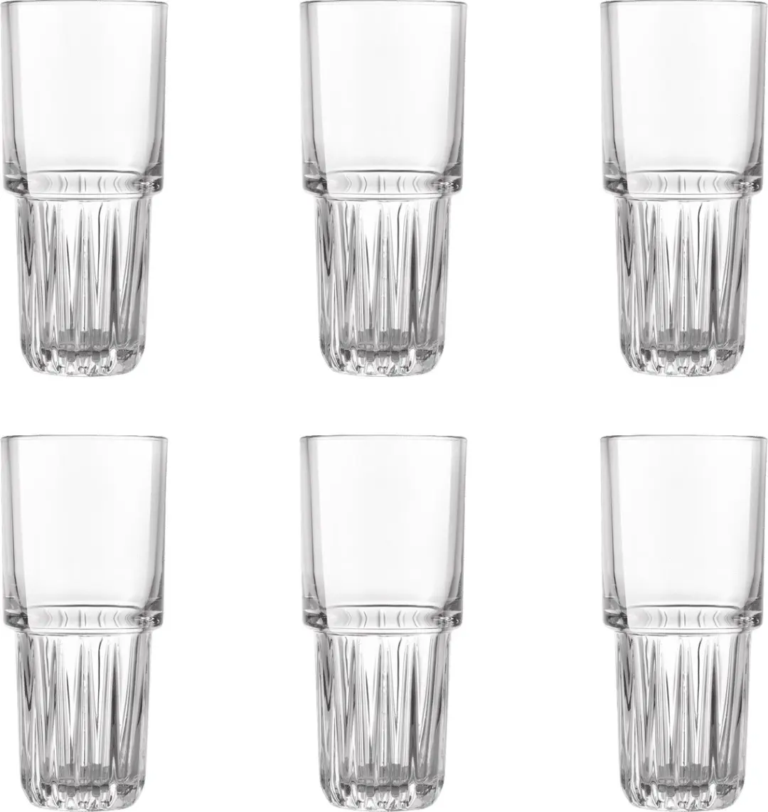 Onis Summit Longdrinkglazen 29cl - Set van 12 - Transparant