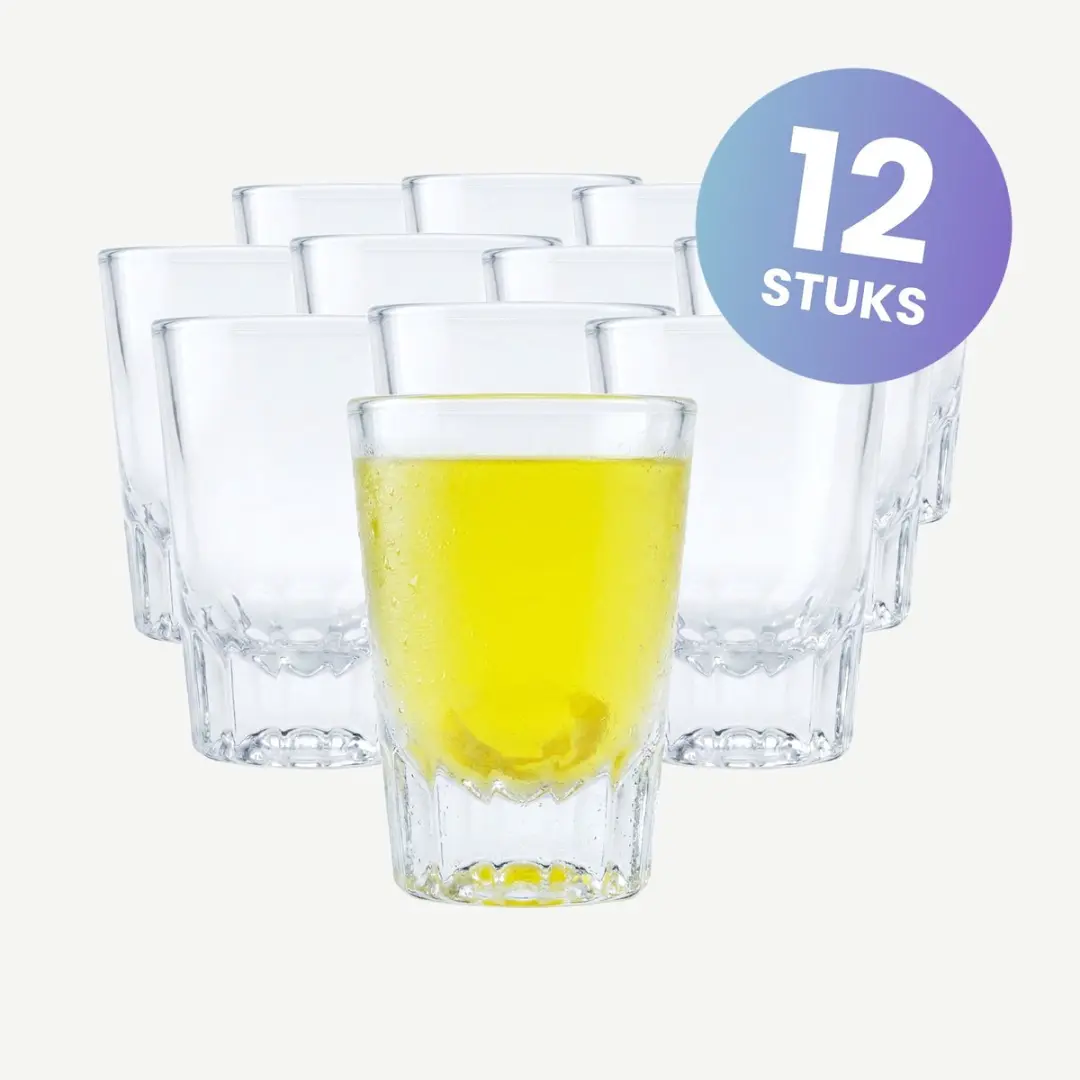 Onis Spirits Borrelglazen 3cl - Set van 12 - Transparant - afbeelding 4 van 5