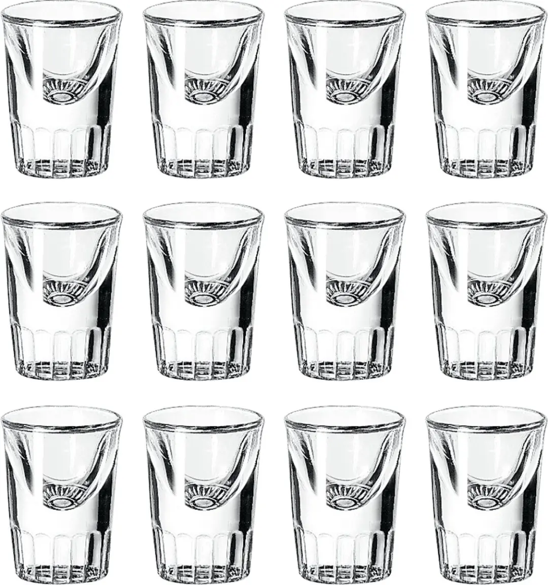 Onis Spirits Borrelglazen 3cl - Set van 12 - Transparant - afbeelding 3 van 5