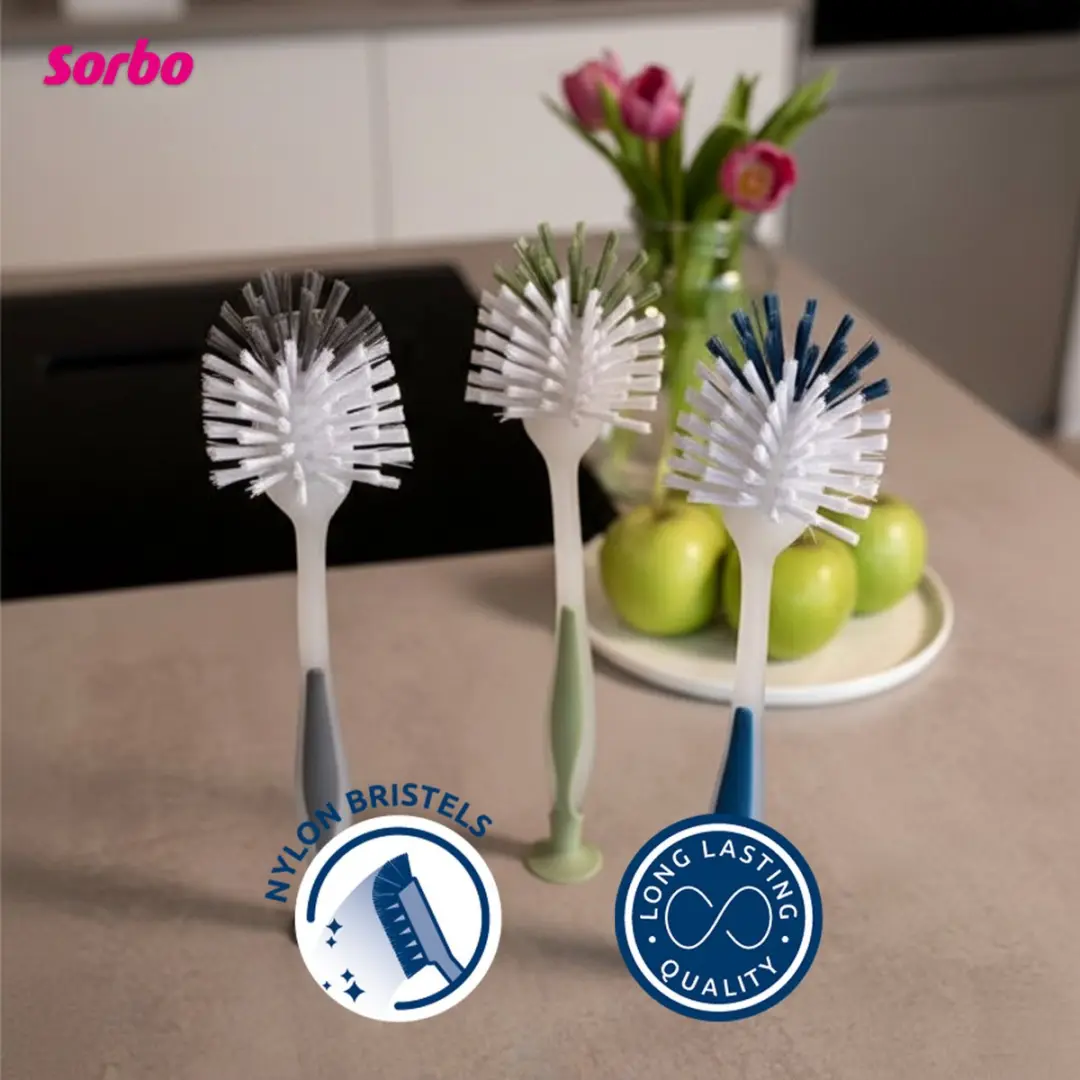 Sorbo Afwasborstel met Zuignap 229013 - Assorti - afbeelding 6 van 6