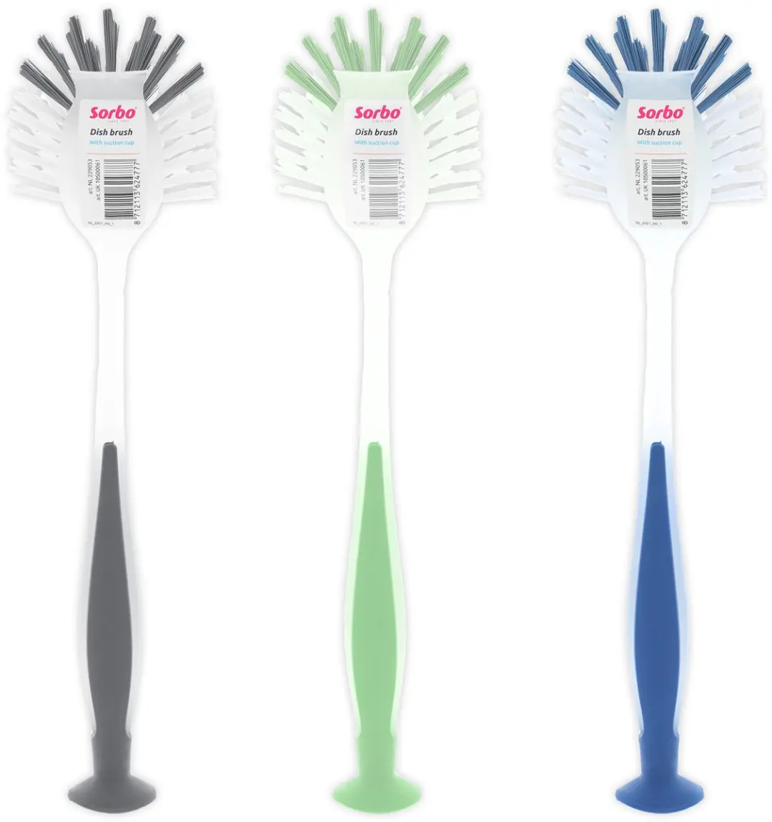Sorbo Afwasborstel met Zuignap 229013 - Assorti - afbeelding 5 van 6