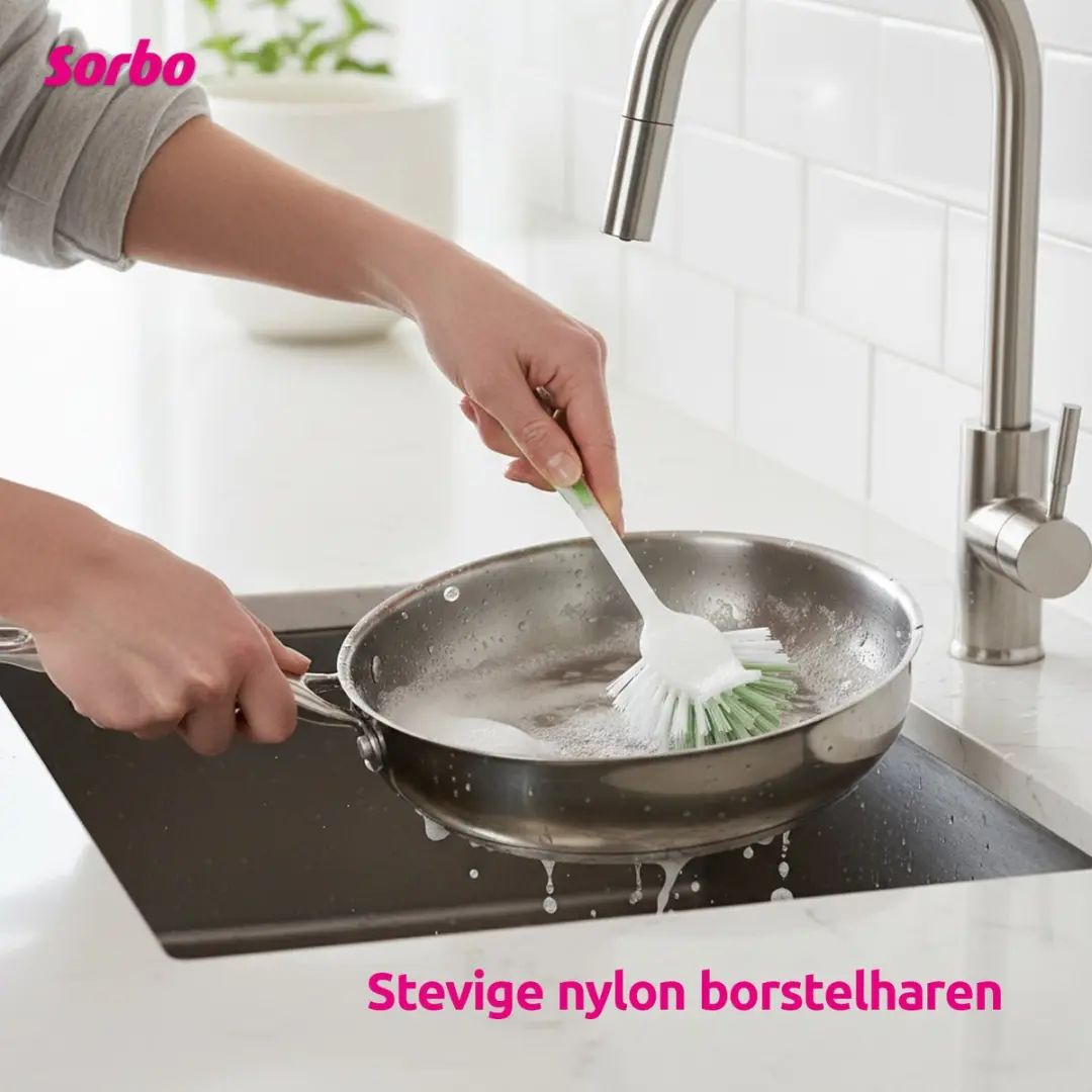 Sorbo Afwasborstel met Zuignap 229013 - Assorti - afbeelding 2 van 6