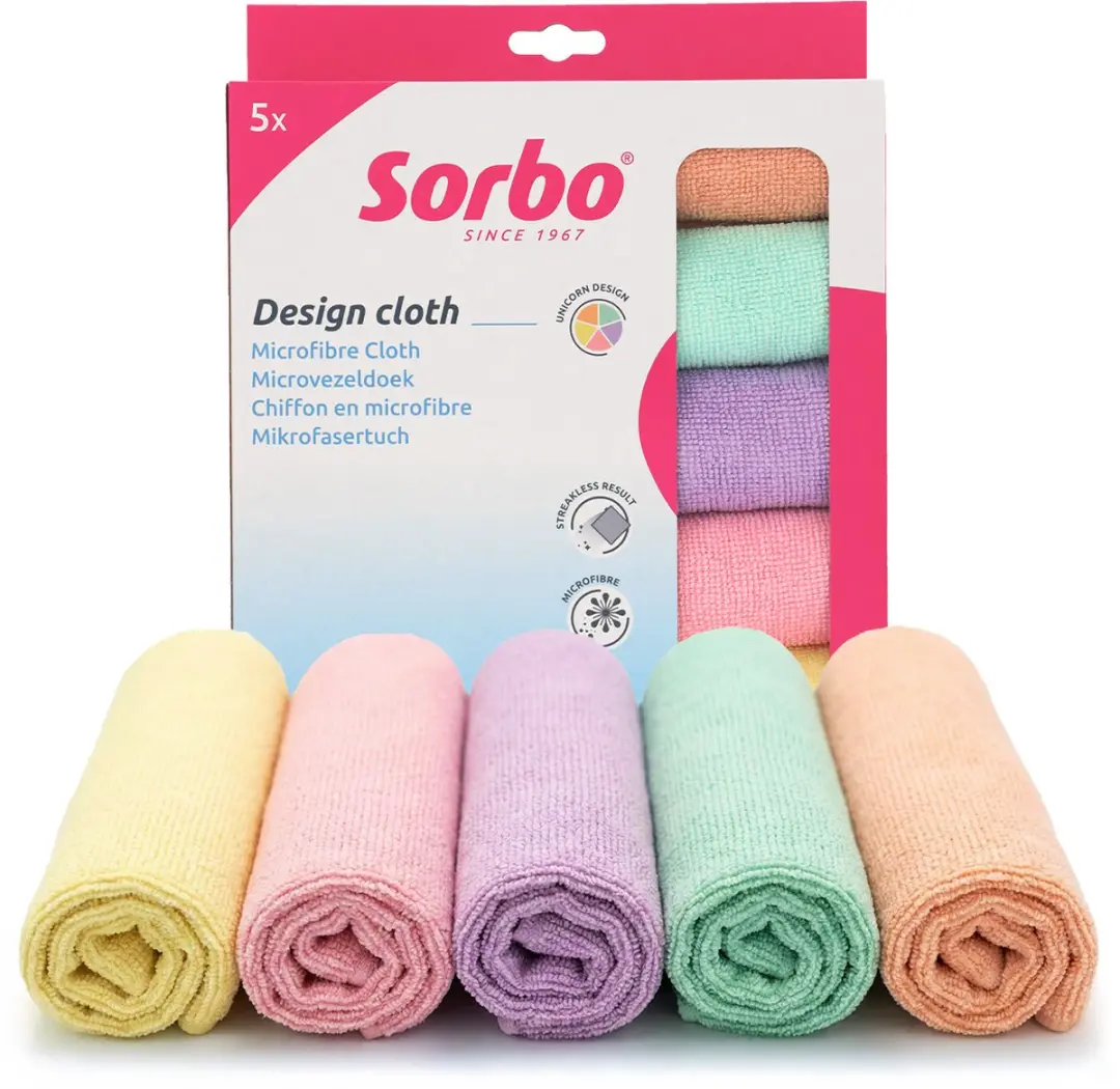 Sorbo Unicorn Microvezeldoeken 5 Stuks