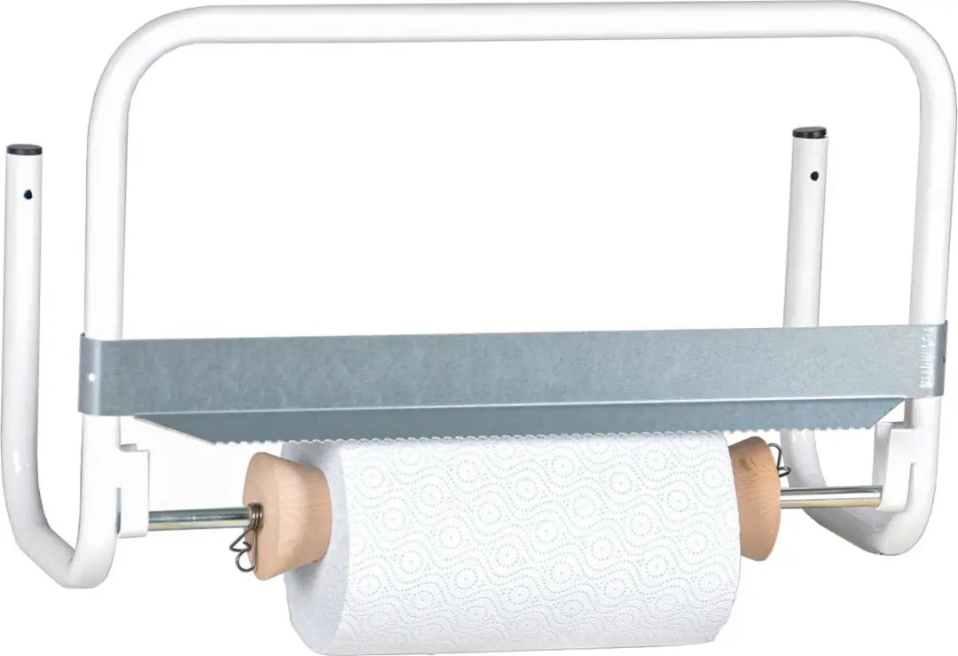 Wandhouder voor poetsrollen tot max 40cm breed