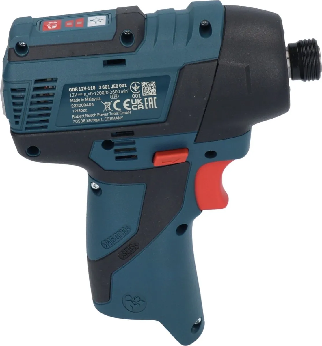 Bosch Professional GDR 12V-110 Accu Slagschroevendraaier - 110Nm