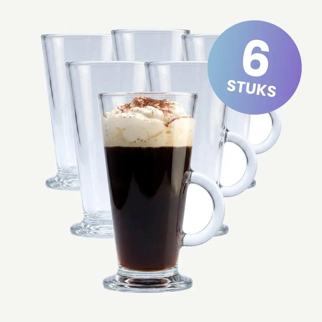 Onis Acapulco Irish Coffee Glazen 28cl - Set van 12