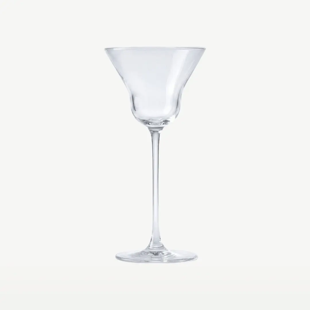 Onis Bespoke Martini- en Espresso Martini Glazen 19cl - Set van 6 - Transparant