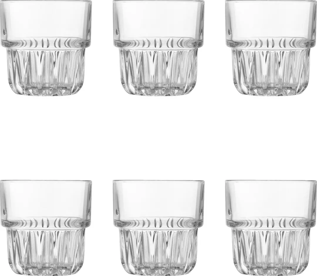 Onis Summit Tumblers 200ml - Set van 12 Stuks - Transparant