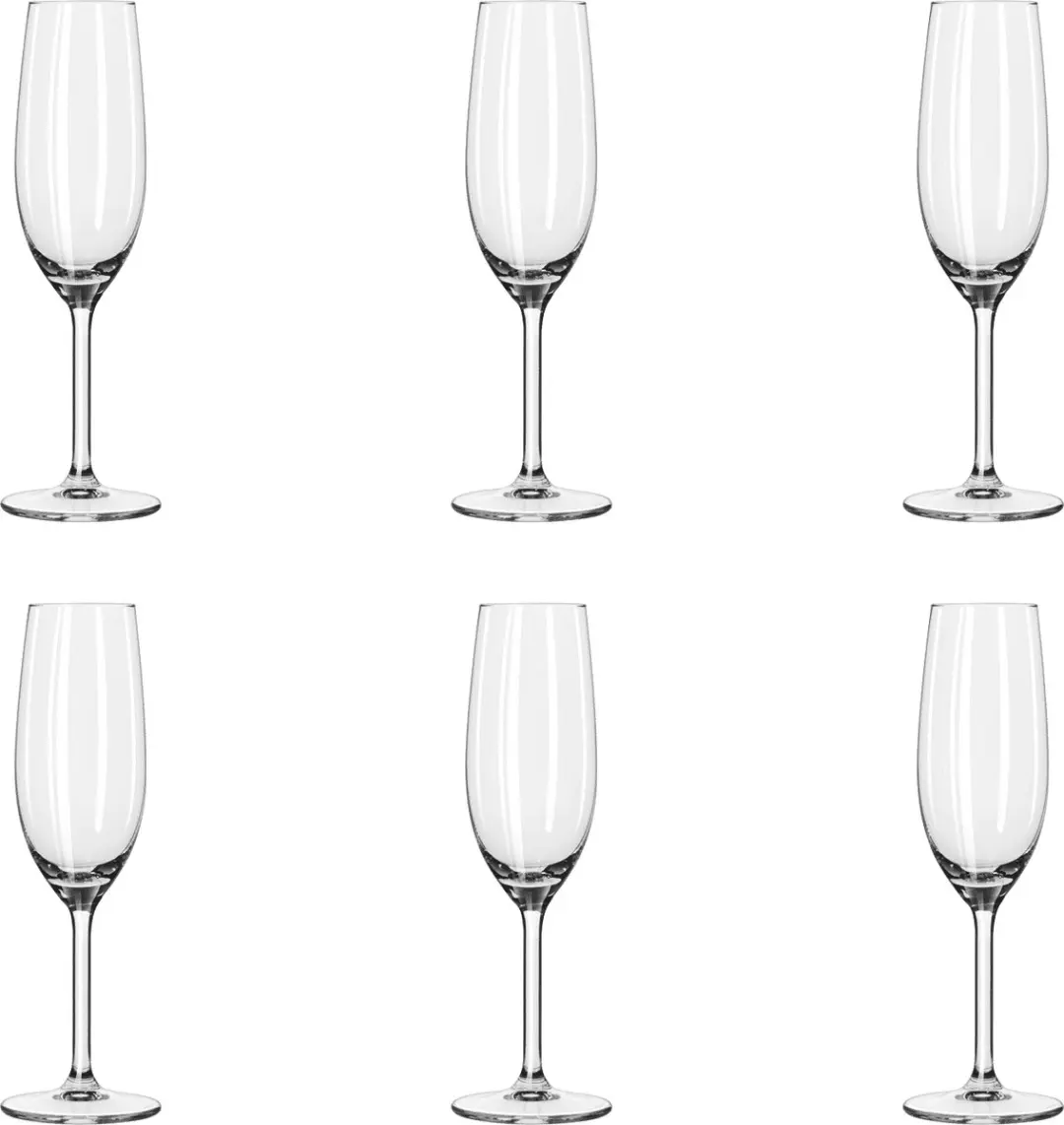 Onis Fortius Champagneglazen 200ml - Set van 6
