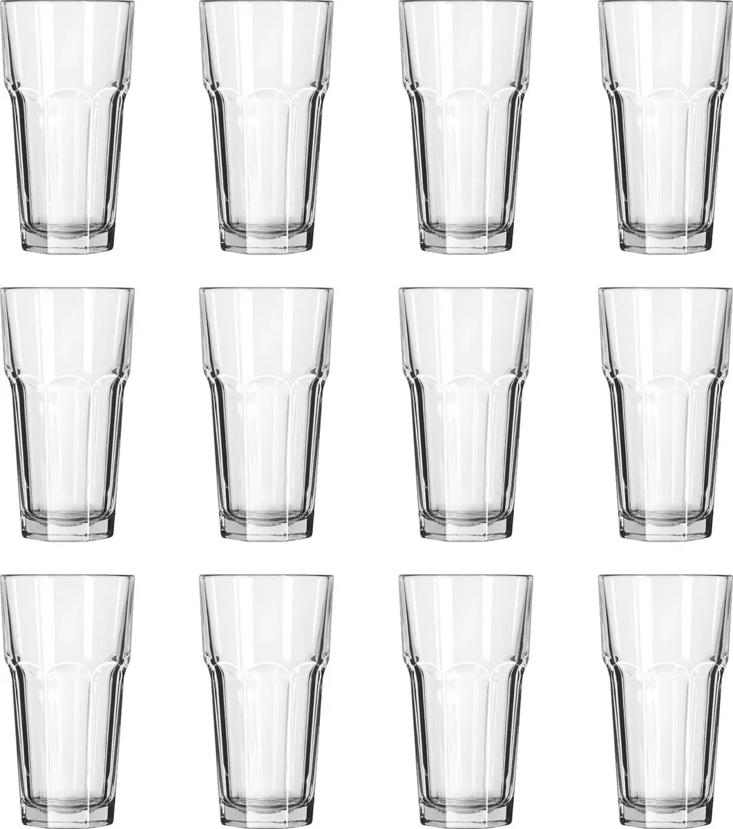 Onis Titan Longdrinkglazen 47cl - Set van 12 - Transparant