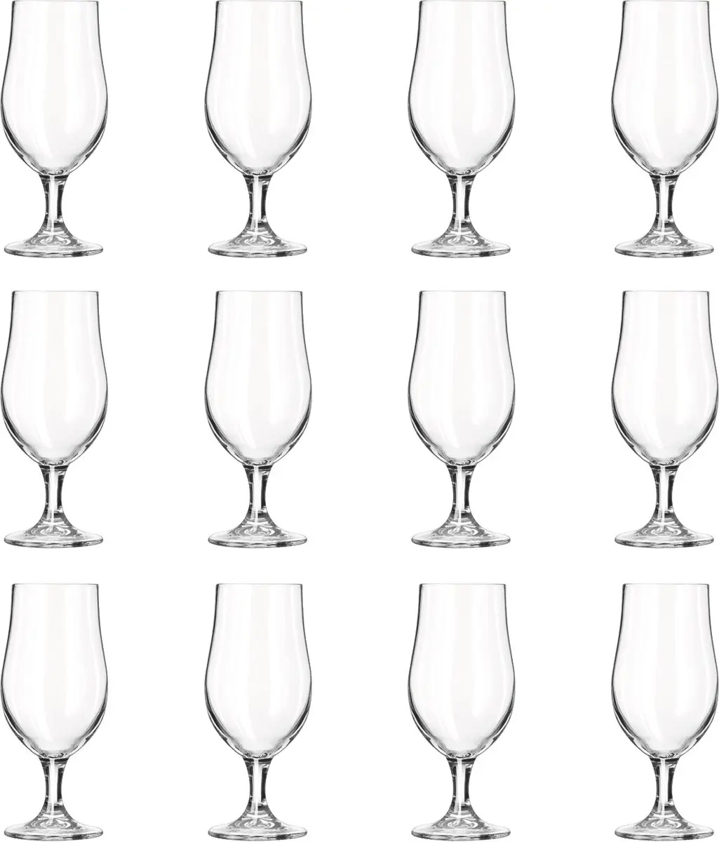 Onis Munique Bierglazen 40cl - Set van 6 - Transparant